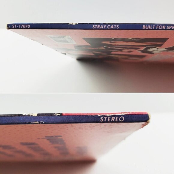 Stray Cats Built for Speed Vinyl Record 1982 Stereo ST-17070 EMI Rockabilly - Picture 7 of 13